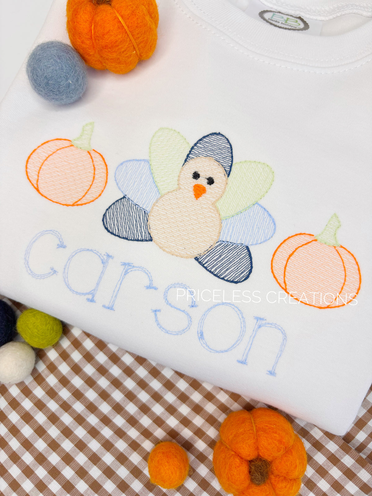 Turkey & Pumpkin Sketch Design '26