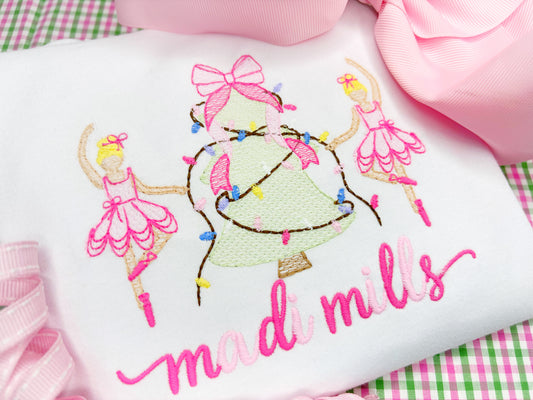 Sugar Plum Fairies & Christmas Tree Design