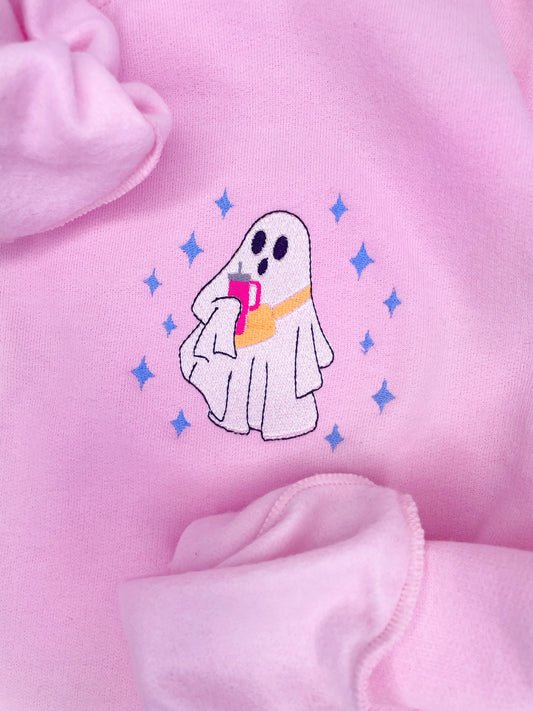 Basic Ghost Embroidery Design