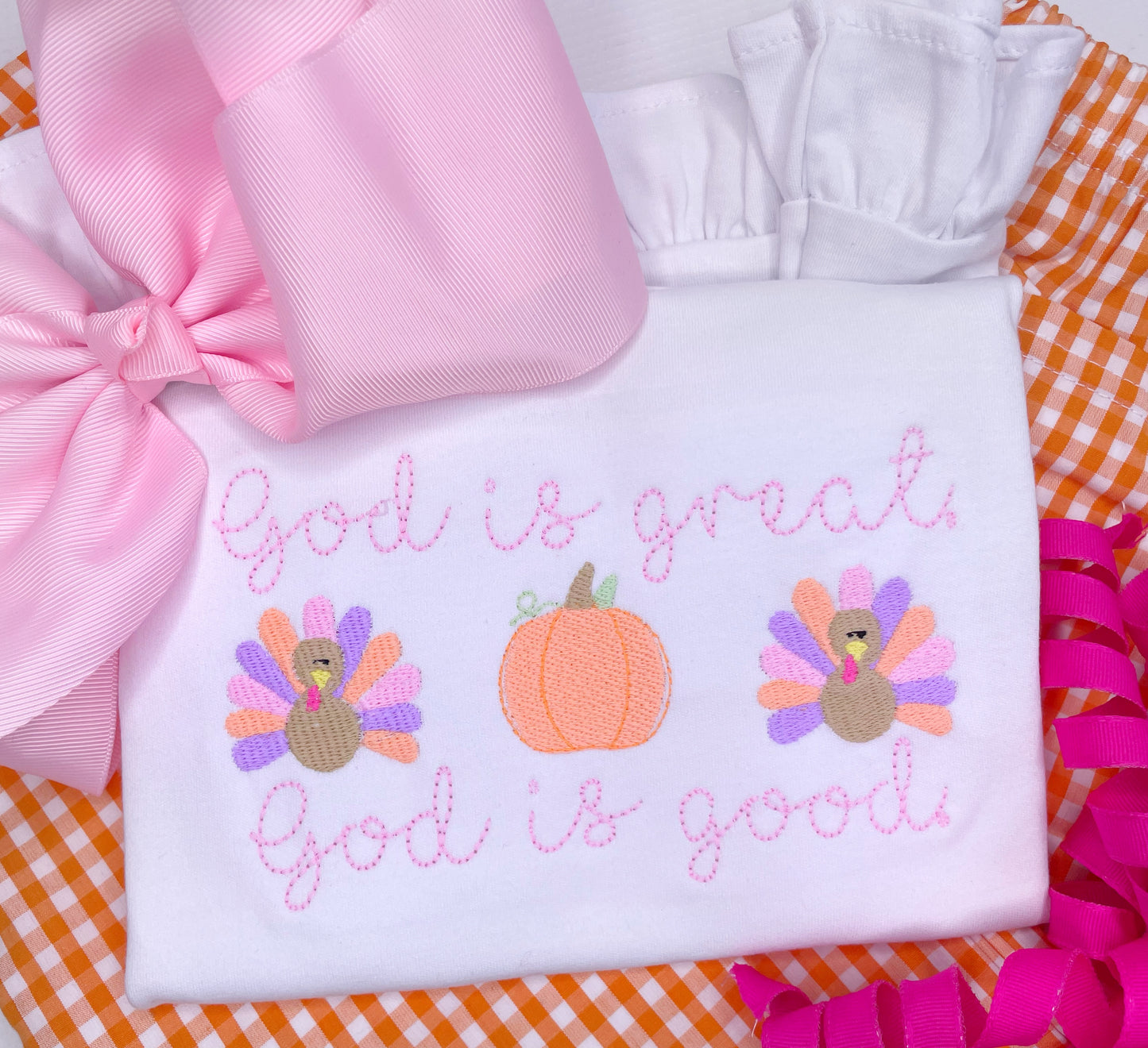 "God is Great. God is Good." Girl's Design
