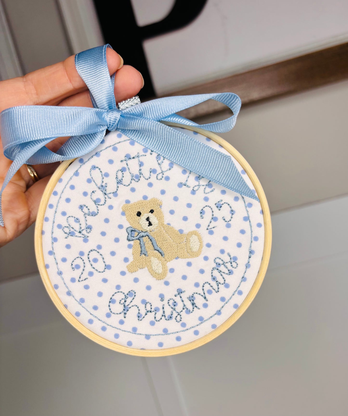 Baby's 1st Christmas Custom Ornament