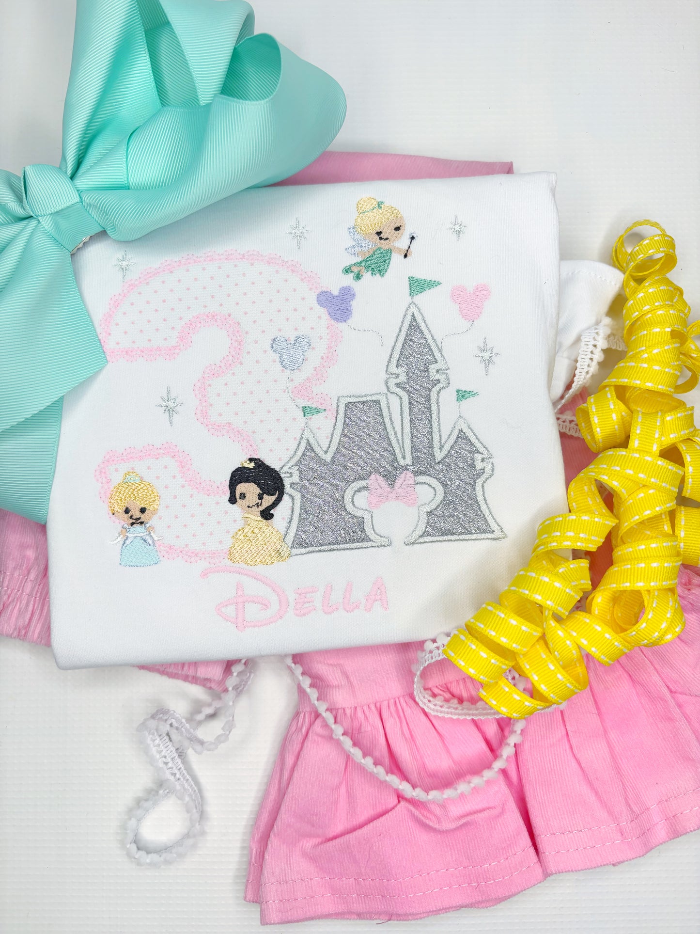 Castle and Princesses Birthday Design
