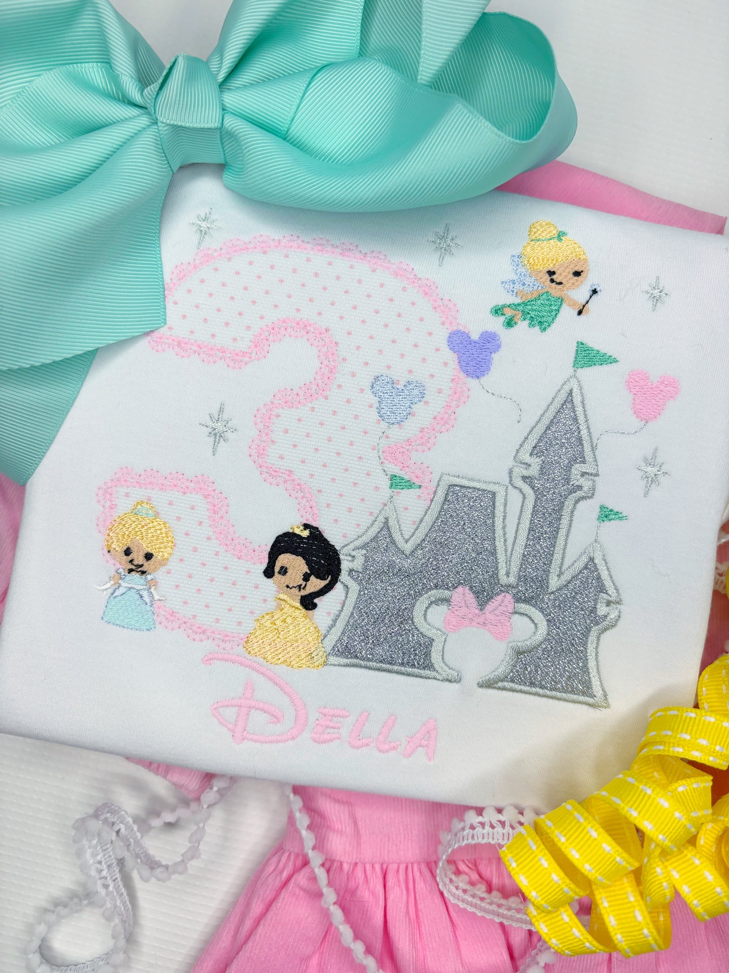 Castle and Princesses Birthday Design