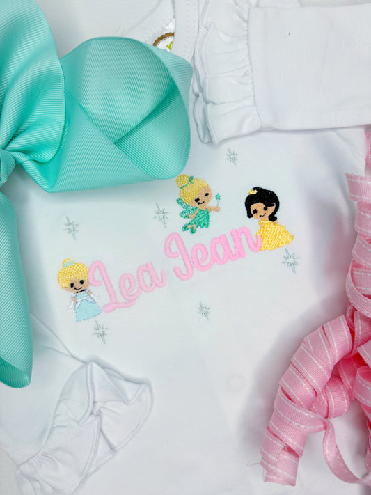 Mini Princesses & Name Design