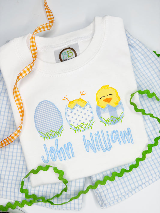 Boys Egg & Chick Design