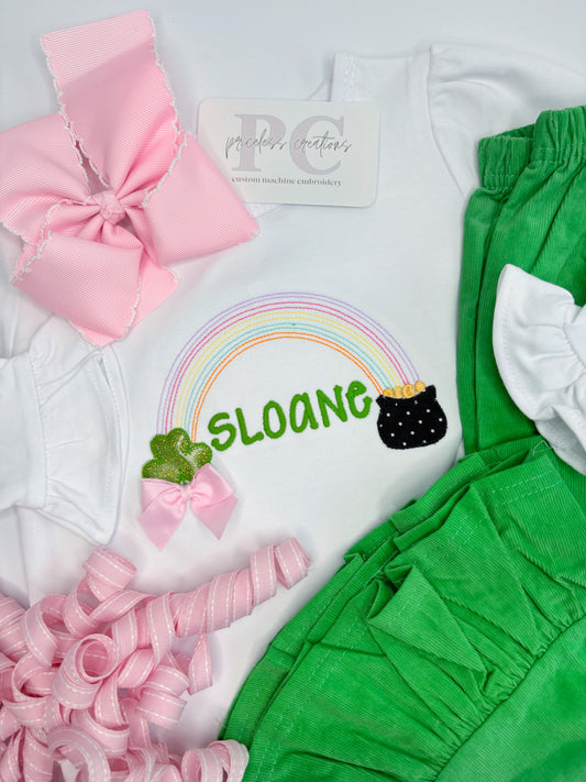 Pot of Gold/Rainbow Design
