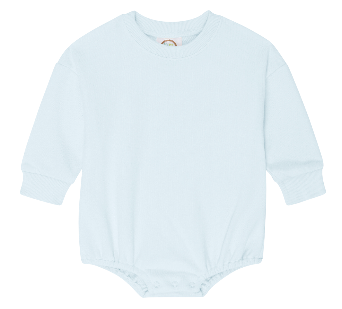 Unisex Initial Sweatshirt Bubble with tiny dot fabric