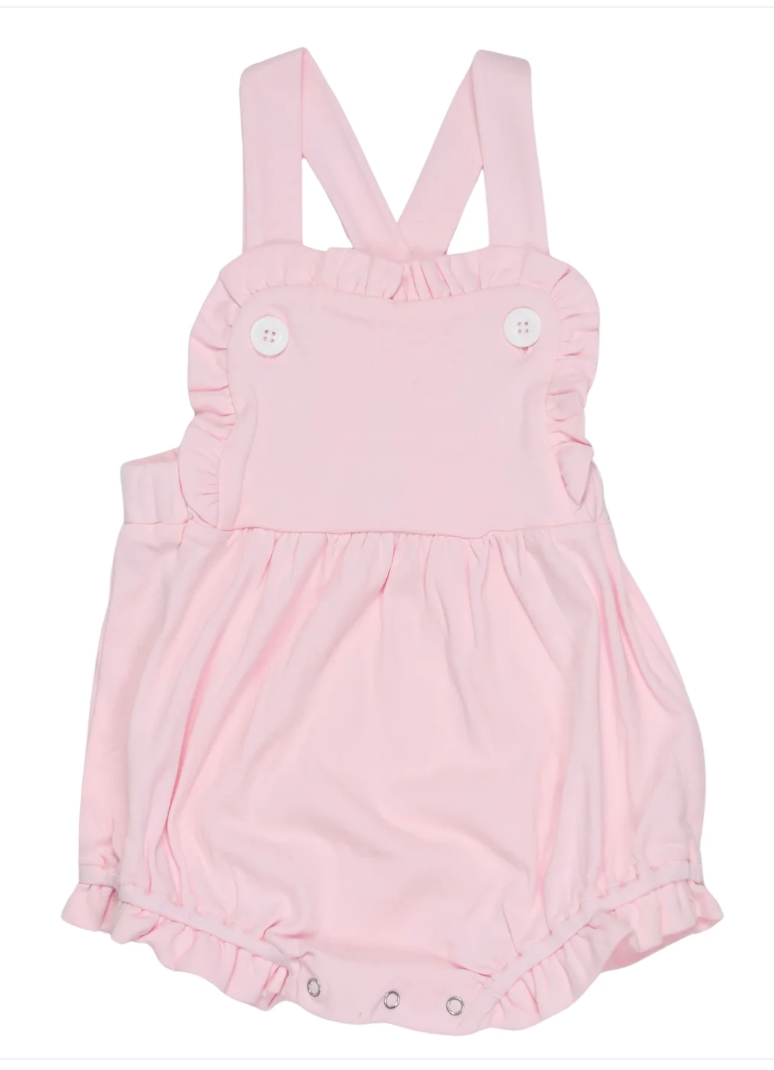 Patriotic Ruffle Sun Suit with Flags Design