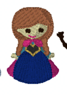 Mini Princesses & Name Design