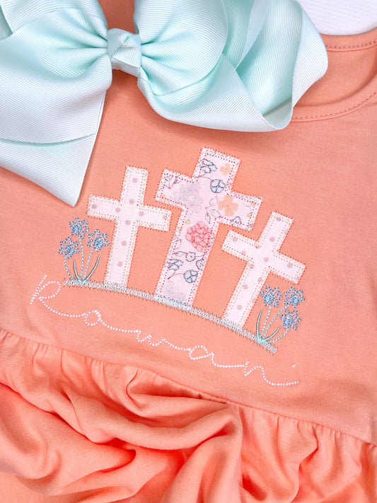 3 Crosses Dress or Shirt Design