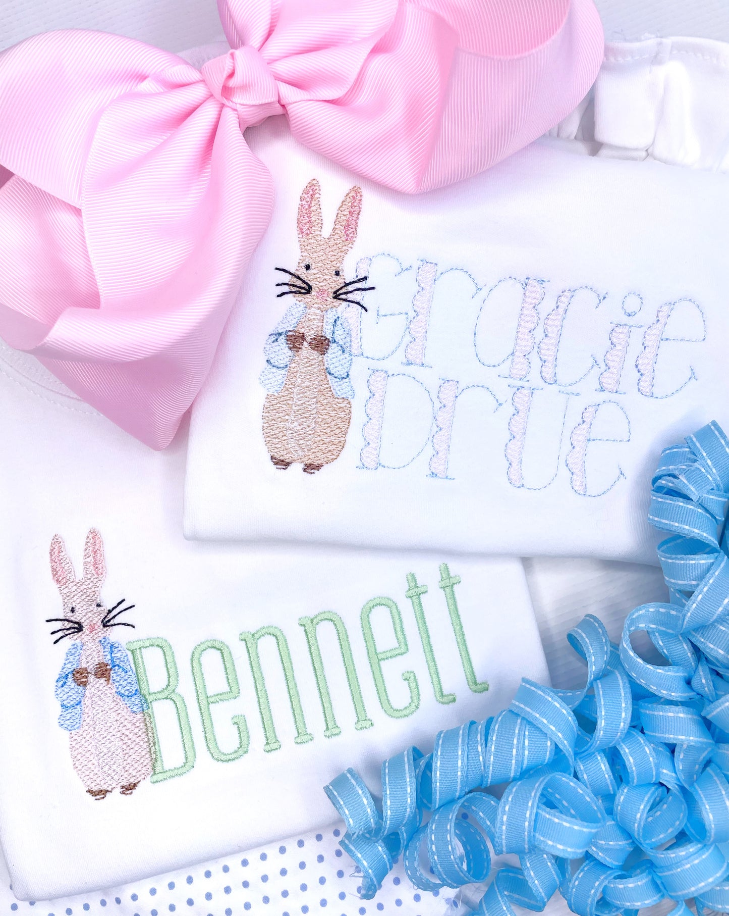 Little Blue Coat Rabbit Name Design