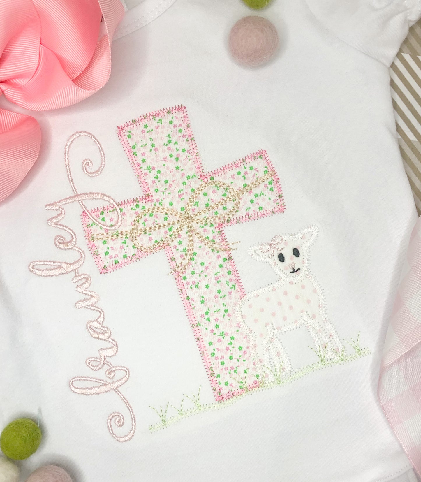 Easter Cross and Lamb Design