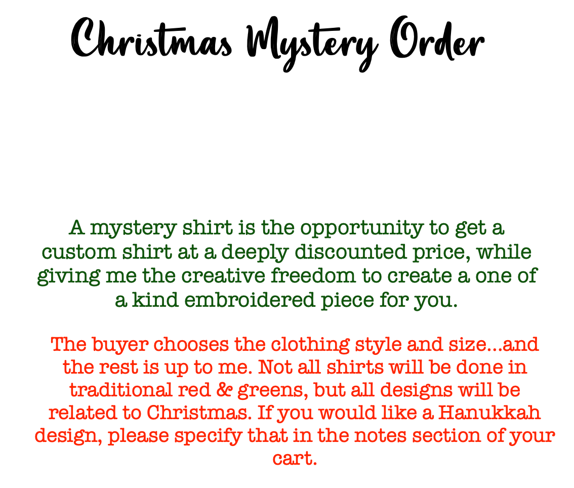 Christmas Mystery Order